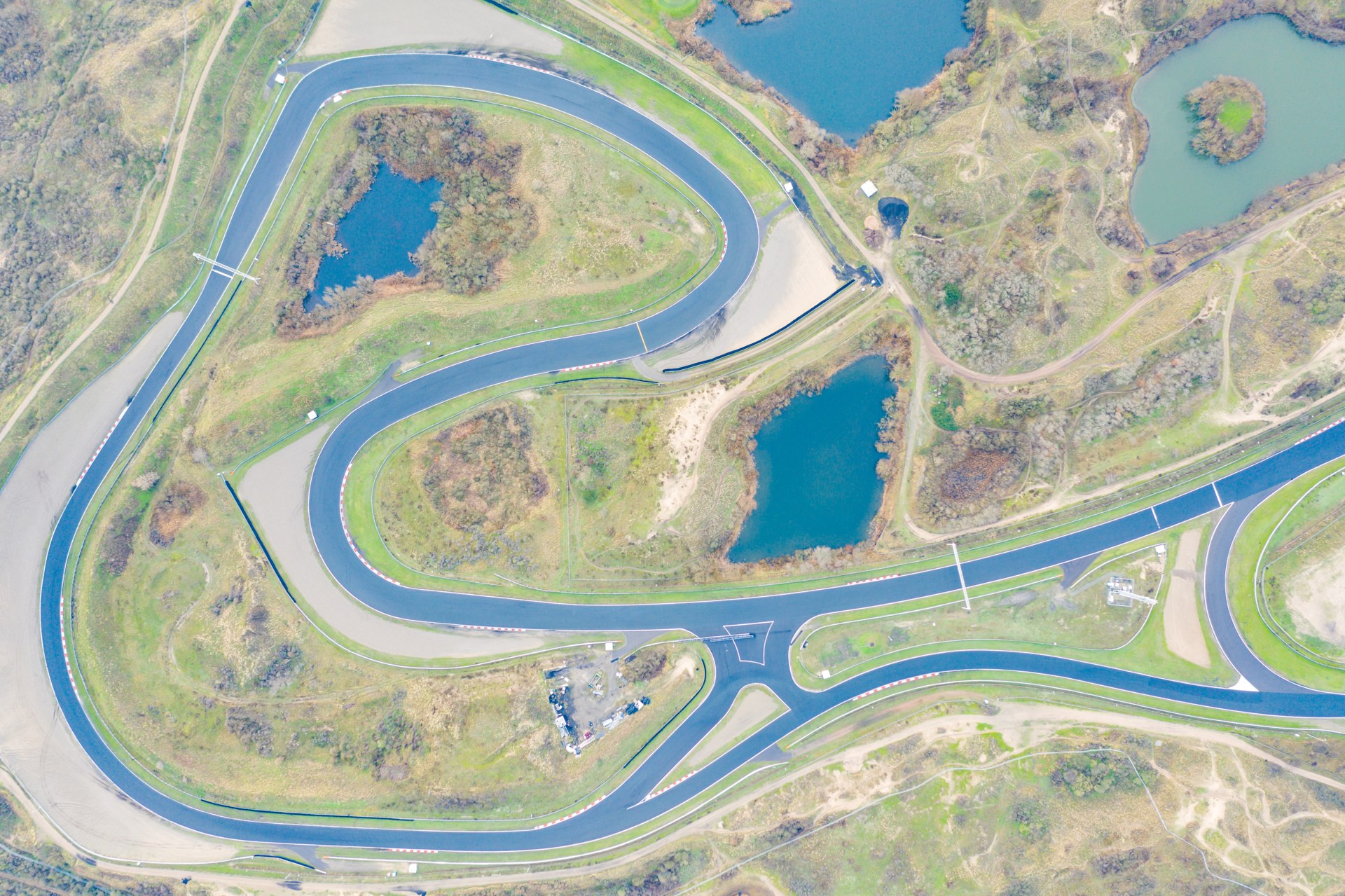 Aerial view of Circuit Zandvoort